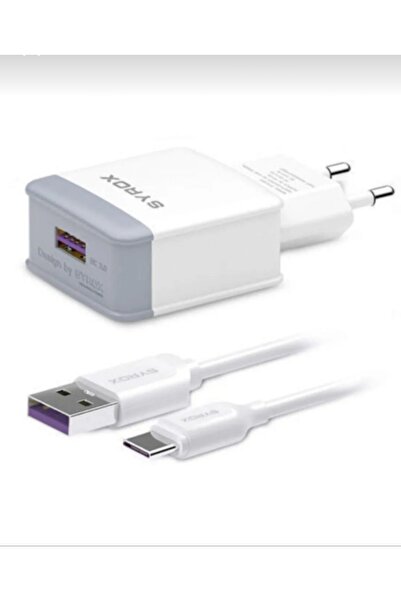 Syrox Q32 Hızlı Şarj 18w 3a Type C Usb Aşırı Akım Koruma Kısa Devre Koruma HIZLI Şarj