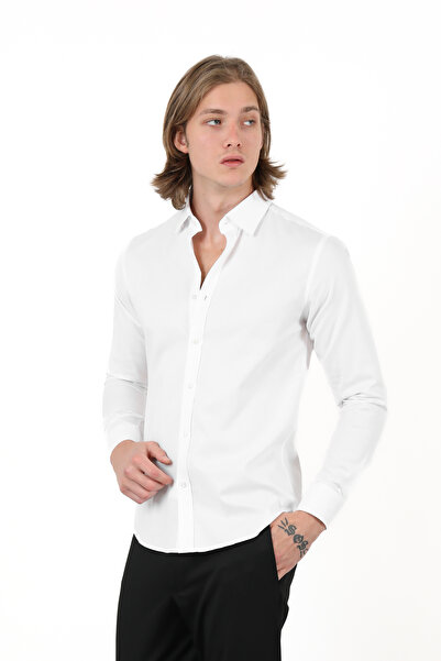 Slimfit Gömlek %100 Pamuk