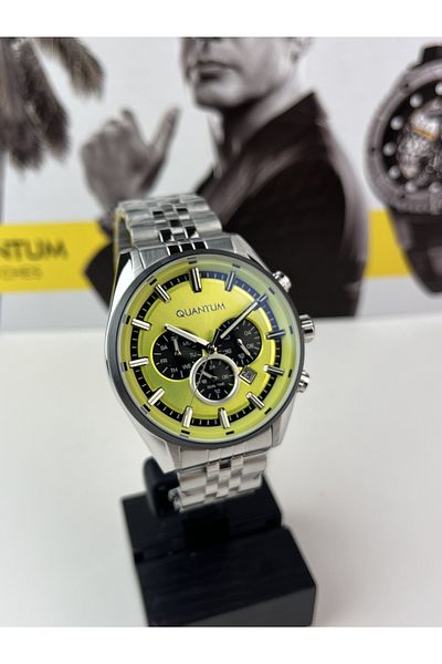 Quantum STEEL MEN'S WRISTWATCH JUBY CORD 10 ATM WATER PROOF