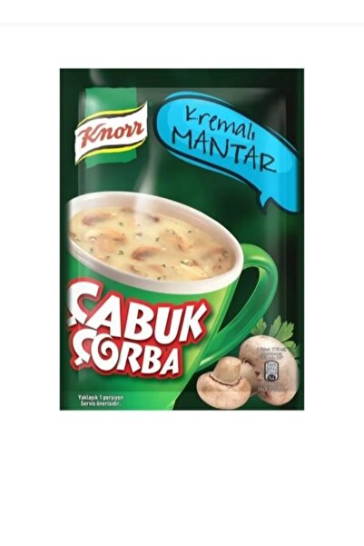 Knorr Çabuk Çorba Mantarlı Kremalı 19 gr x 4 adet
