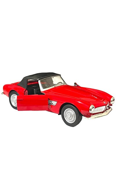 WELLY Bmw 507 Model Araba 1956 Model 1/36 Ölçek Kırmızı 12 cm