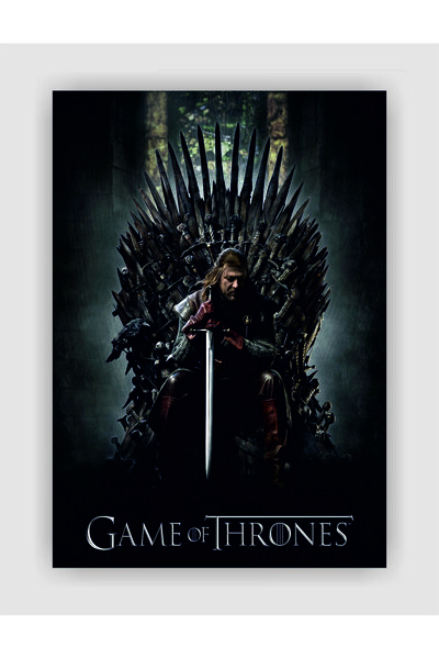fırsatlar diyarı Game of Thrones Dizi Duvar Posteri - Kalın Kağıt - Çerçevesiz