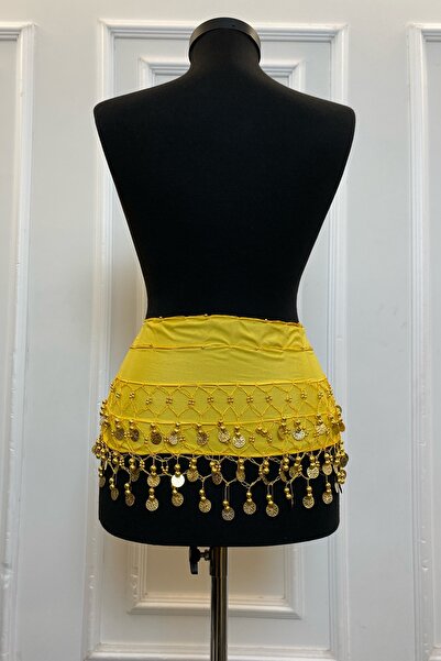 ZEYMERADE حزام رقص شاكيرا الشرقي الذهبي مع أجراس ترتر حناء لعب الترفيه وصيفة ...