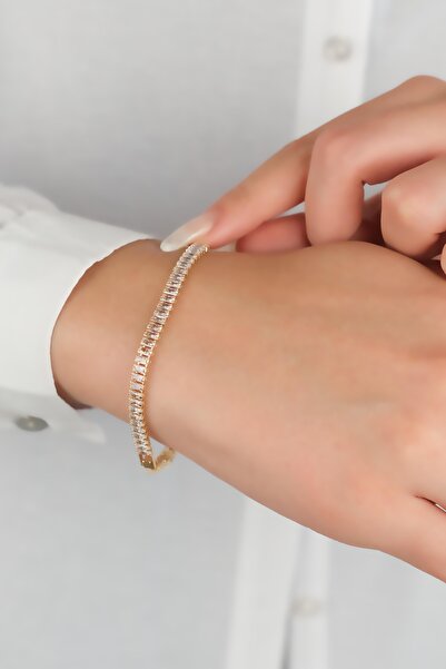 Jack Ferrero Kadın Çelik Renk Atmaz Garantili Bileklik