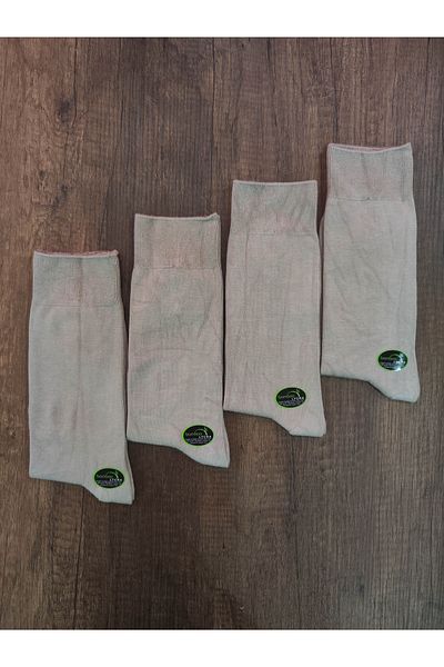 Leement socks Мъжки зимни бамбукови безшевни чорапи 4 чифта класически