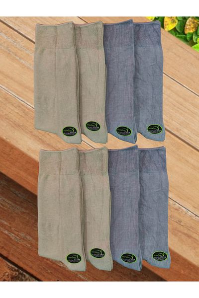 Leement socks Мъжки зимни безшевни бамбукови чорапи, 8 чифта, класически