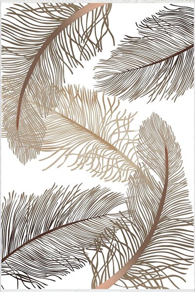 10 Post Online Runner White Metallic Non-Slip Base Cutting Washable Thin Digital Printing Hallway Carpet