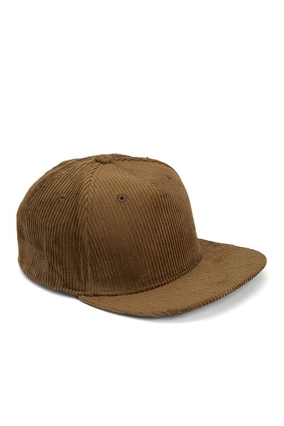 Network Khaki Velvet Men's Hat