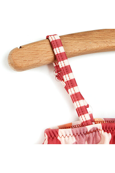 NEOPY Retro Çiçek Bikini Üstü Kız Bebek