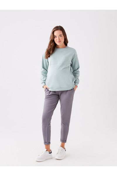 LC Waikiki LCW Straight Maternity Jogger Sweatpants με κοιλιακούς