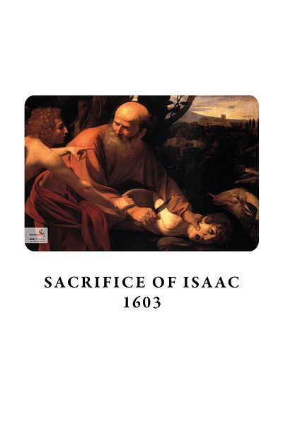 retronote Set de caiete Caravaggio 4 piese 3 Sfinți Seria I Necăptușit 48 pagini 10,5x14cm