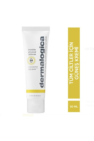 Dermalogica Dermalogica Sun Cream - UVA/UVB Protection, Invisible Physical Defense, SPF 30 50 ML
