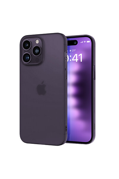 Buff iPhone 15 Pro Max Slimfy Kılıf Purple