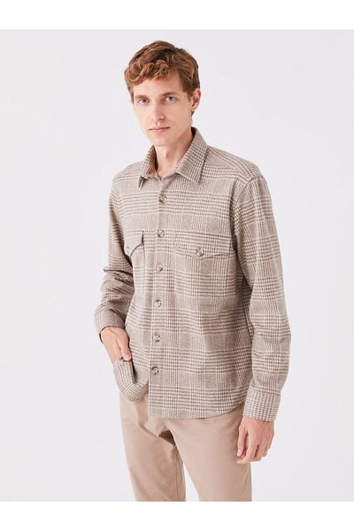 LC Waikiki Plaid Patterned Comfortable Men's Shirt - Long Sleeve