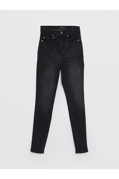 LC Waikiki Super Skinny Damen-Jeanshose mit hoher Taille