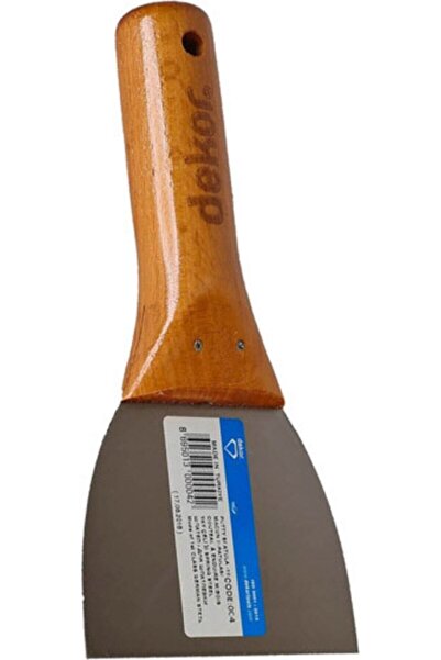 Macun Ispatulası - Ahşap Saplı 18 Cm (010) ()