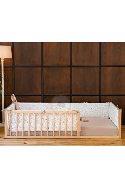 woodandmontessori Montessori Doğal Ahşap Yer Yatağı