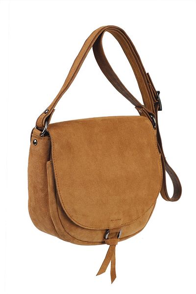 Ysmn Genuine Suede Leather Covered Crossbody Shoulder Bag YC012036HSD