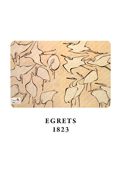 retronote Set caiete Hokusai 4 piese 1 - Mount Fuji Seria I - Necăptușit - 64 pagini - 14x21cm