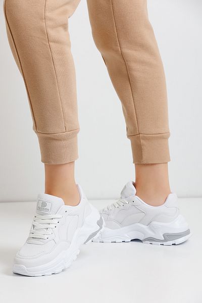 en7 Women's White Sneakers 0159