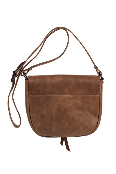 Ysmn Τσάντα ώμου με κάλυμμα από γνήσιο δέρμα YC012036DCR