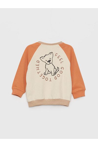 LC Waikiki Baby Boy Long Sleeve Crew Neck Sweatshirt