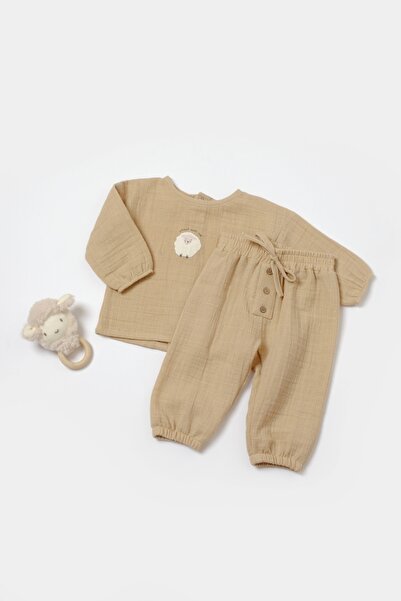 BabyCosy Organik Müslin Alt&Üst Takım
