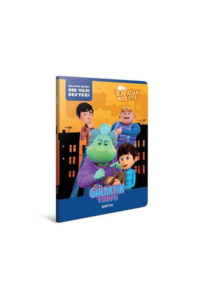 Gıpta Rafadan Tayfa Manual Lined Vertical Writing Notebook - A5