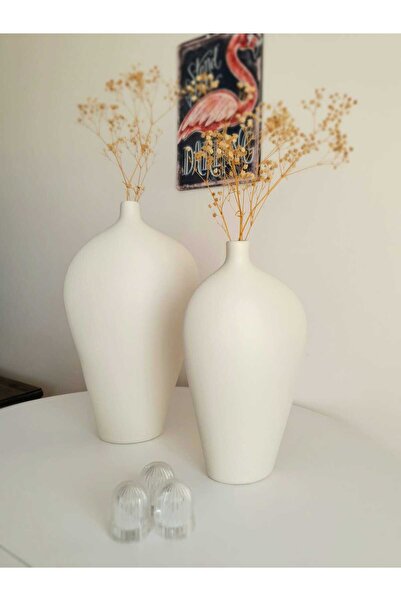 Panoramas Home Seramik Vazo İkili Set