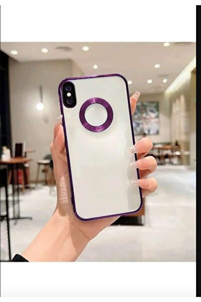 BilişimGo Technology Iphone X / Xs Elektroliz Logo Detaylı Kenarları Renkli K...