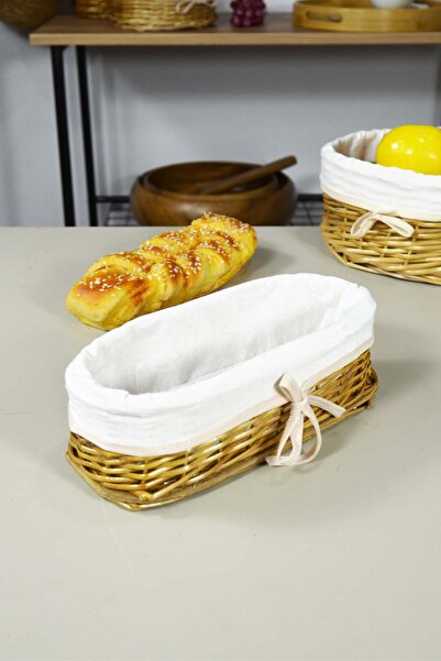 SepetçiBaba Hasır Baget Ekmeklik Krem