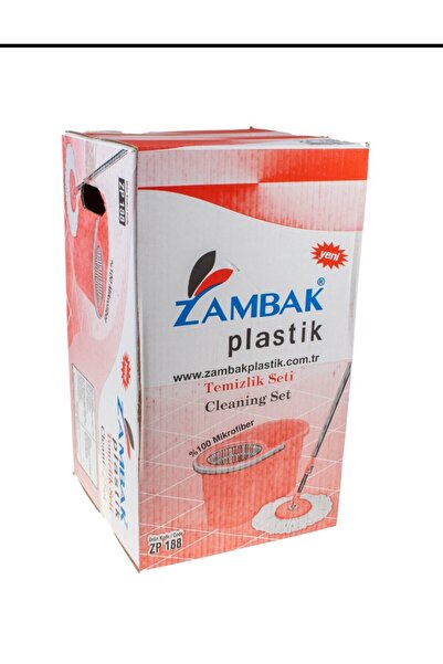 aşçıbaşı ticaret Otomatik Dönerli Mop Temizlik Seti Kutulu