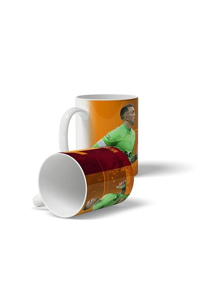 OFFSIDE Muslera - Yellow Red Printed Mug