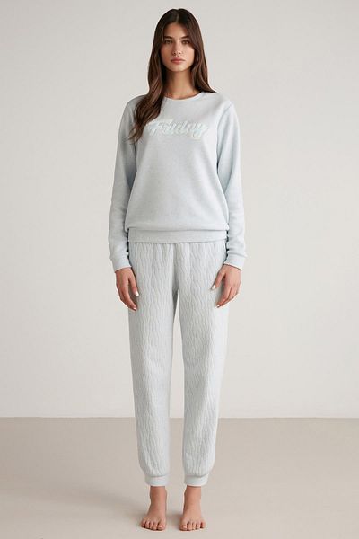 Catherine's Set de pijamale cu textura moale