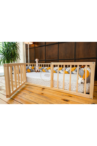 woodandmontessori Montessori Kapılı Çocuk Yatağı
