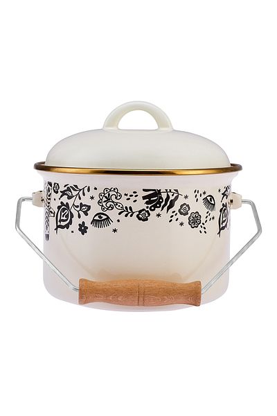 Emsan Artisan Enameled Yogurt Pot 16 cm