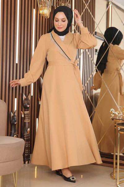 Modamihram Stone Bojt ruha bézs 18700