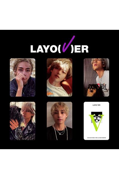Kpop Dünyasi BTS V ''Layover'' Green PC Set