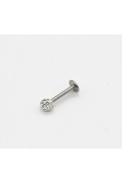 Işıl Işıl Surgical Steel Zircon Stone, Cartilage, Tragus, Lip, Helix Earlobe Piercing