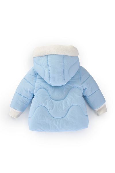 PODIUM GYM Trendy Cute Lamb Plush Hooded Winter Baby Girl Coat