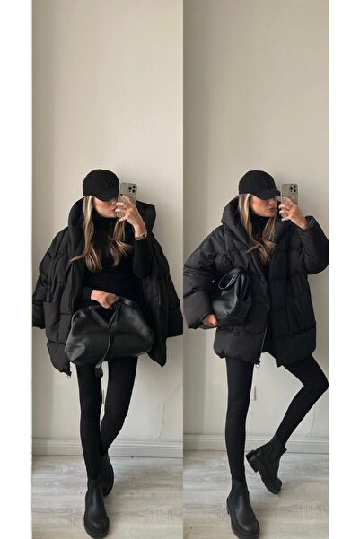 La Querta Φουσκωτό Oversize Παλτό Puffer Bat