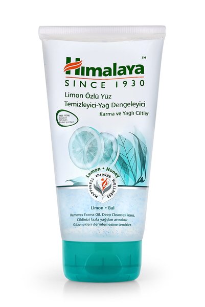 Himalaya Yağ Dengeleyici Yüz Temizleme Jeli, Bal, Limon Özü, Parabensiz, Karm...