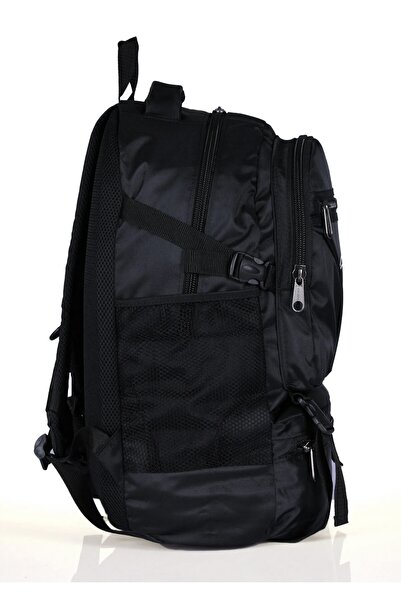 ESCAPE 501 Unisex Μαύρο αδιάβροχο υφασμάτινο σακίδιο πλάτης Mountaineer