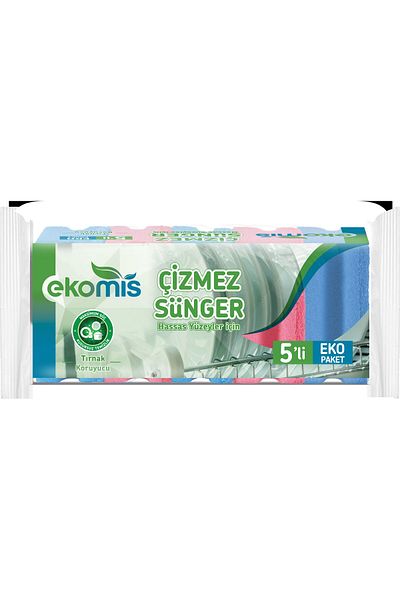 Ekomis Anti-Scratch Sponge Set of 5