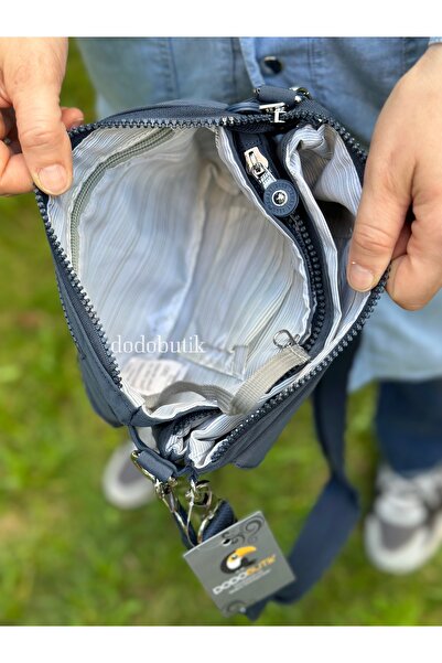 DodoButik Синя, водонепроникна сумка через плече