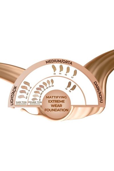 NOTE MATTİFYİNG EXTREME WEAR FONDOTEN 02 NATURAL B
