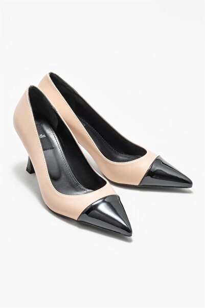 Elle Shoes Naturel Kadın Stiletto