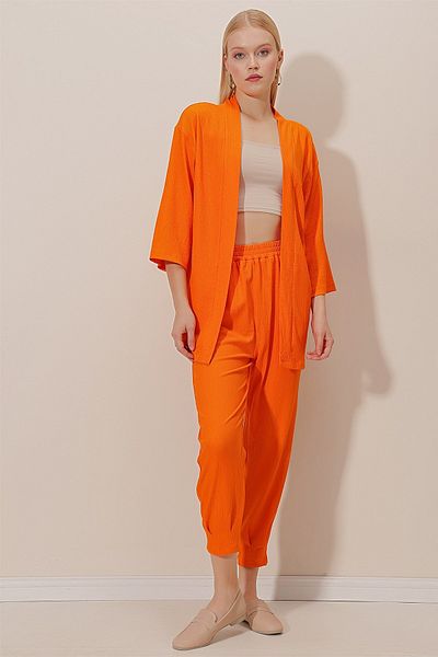 HAKKE Bürümcük Cardigan-Hosen-SET