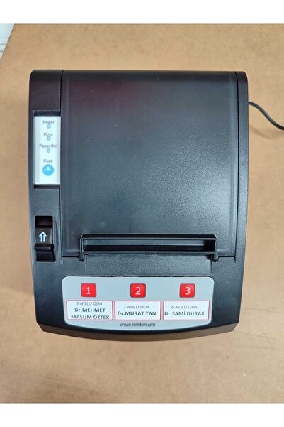 Elimkon Termal Yazıcı Sıramatik Fiş Yazıcı Üç Butonlu