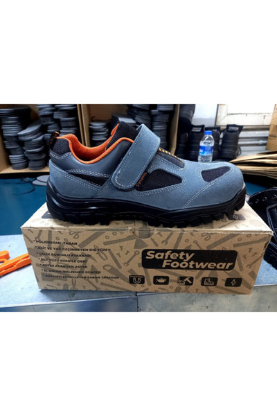 Dynamic Dynamıc Safety Mevsimlik S1/P Çelik Burunlu, Çelik Ara Katlı, Süet Koruyucu İş Güvenlik Ayakkabısı